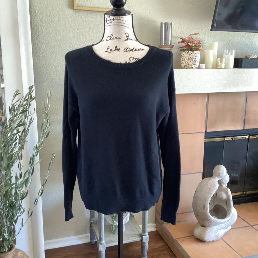 ON 34th Black Knit Sweater